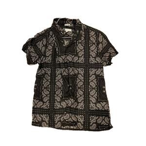 Modern Culture Big ___Energy Short Sleeve Shirt Mens M